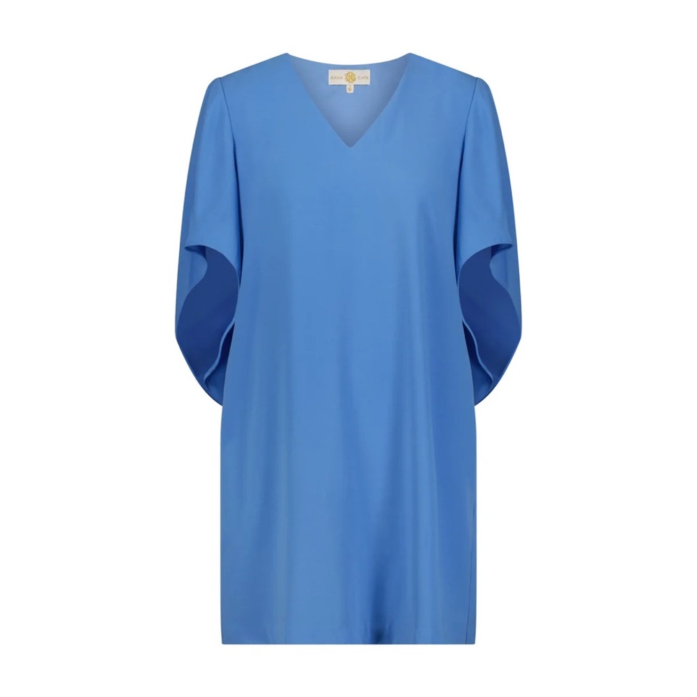 Anna Cate Meredith dress- dusty blue